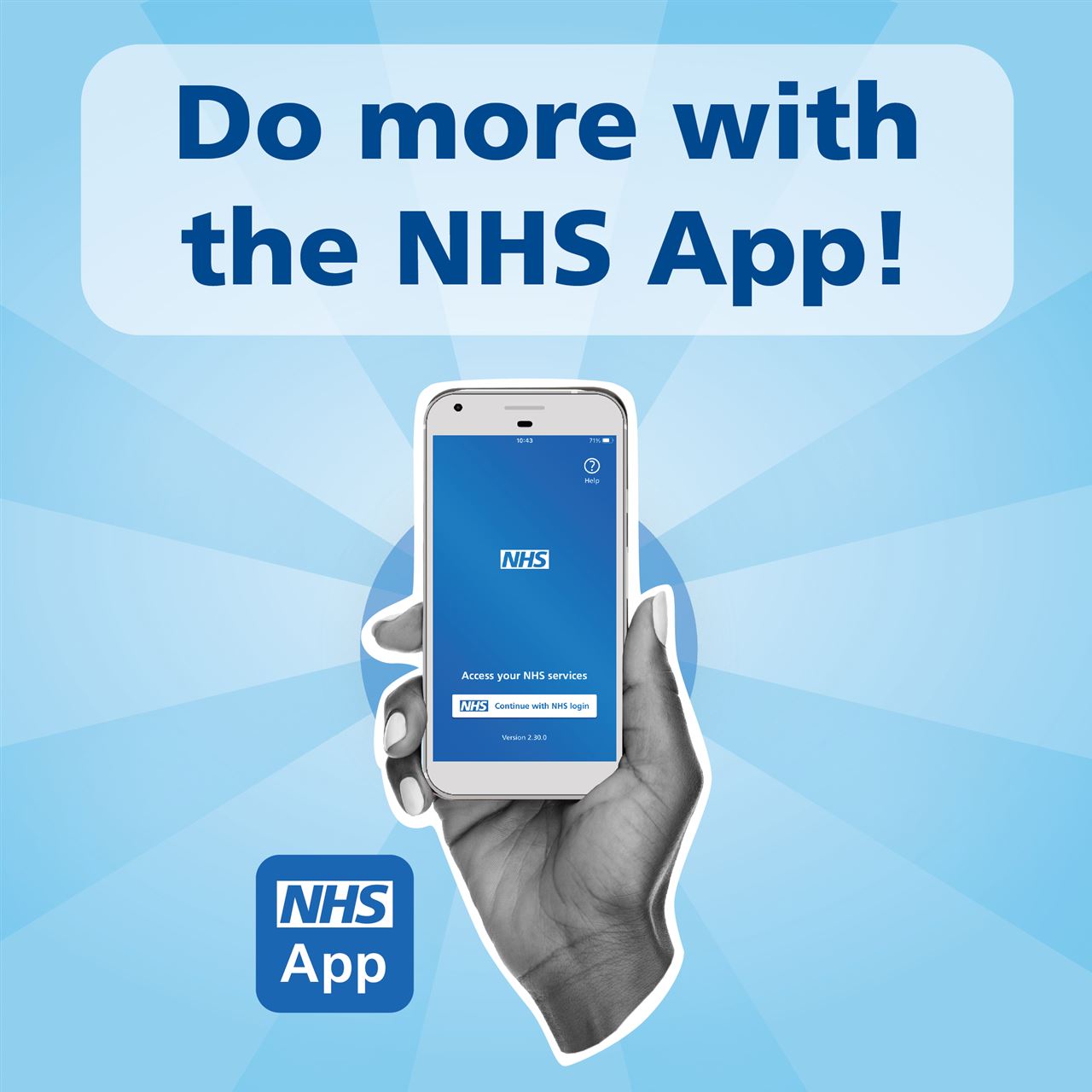 Do more with the NHS App
